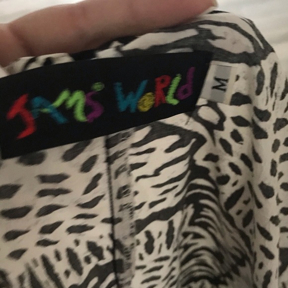 Black & White Fish Print Maxi - Picture 8 of 8